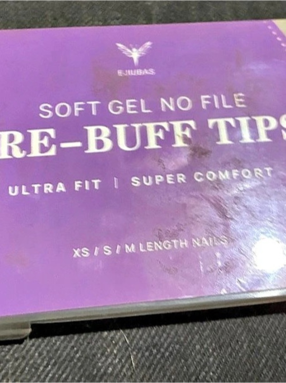 Soft Gel No File Pre-Buff Tips Clear Soft Gel Nail Tips